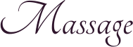 Massage